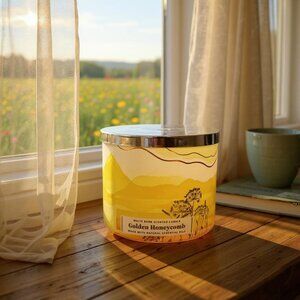 Bath & body work Golden Honeycomb Large 3-Wick Candle New